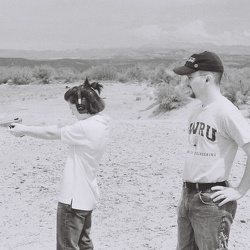 Shooting Guns in the Desert